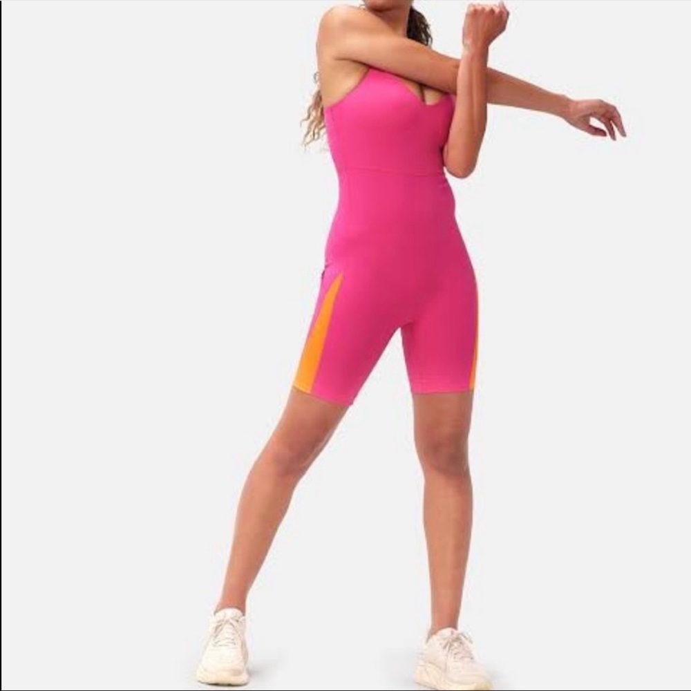 PRICE DROP: Outdoor Voices Pink and Orange Jumpsuit!